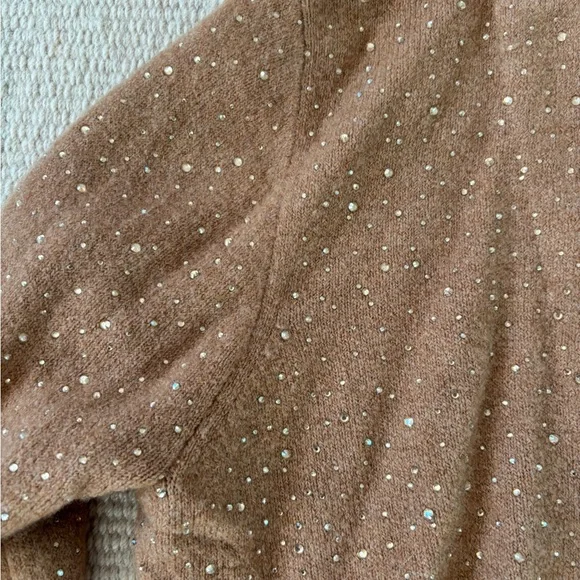 Bejeweled Sparkly JCrew Women’s Cardigan Sweater - Picture 3 of 7
